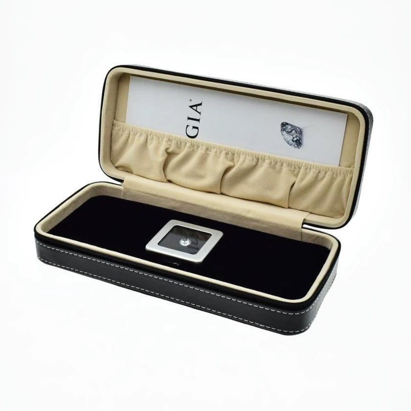3CT Natural Certified Excellent 9.4mm Round VVS1 Diamond with GIA Certificate D