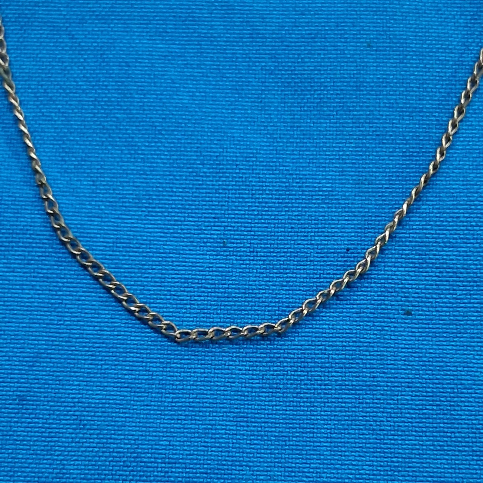 Vintage Amco 1/20 14K GF Thin Curb Link Chain Collar Necklace