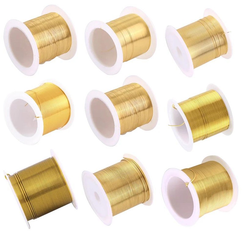 Brass Wire (0.3-5mm) Art and Crafts Hobbies Jewellery Models Armature Floristry