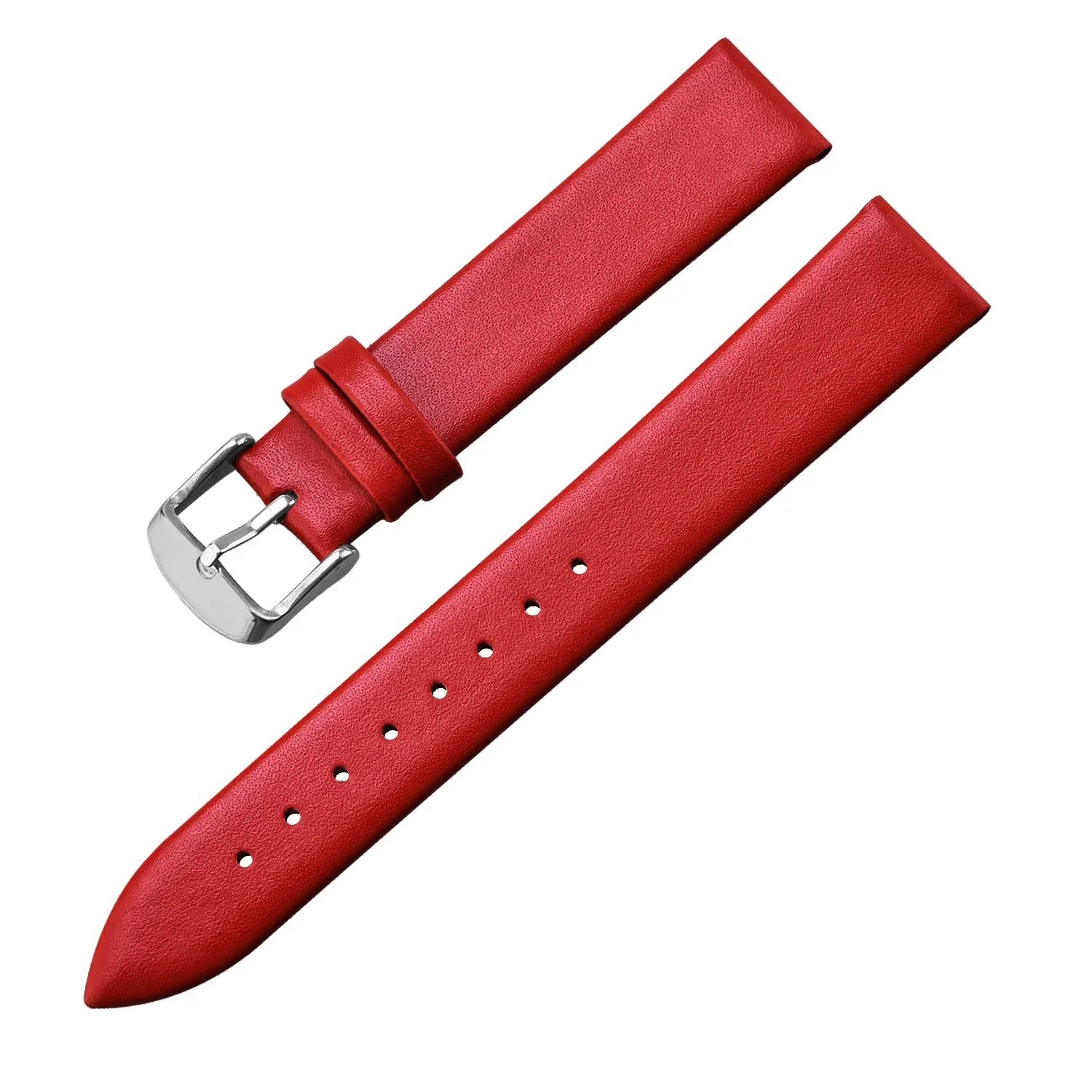 Leather Watch Band 12mm 14mm 16mm 18mm 20mm 22mm Pin Buckle Strap