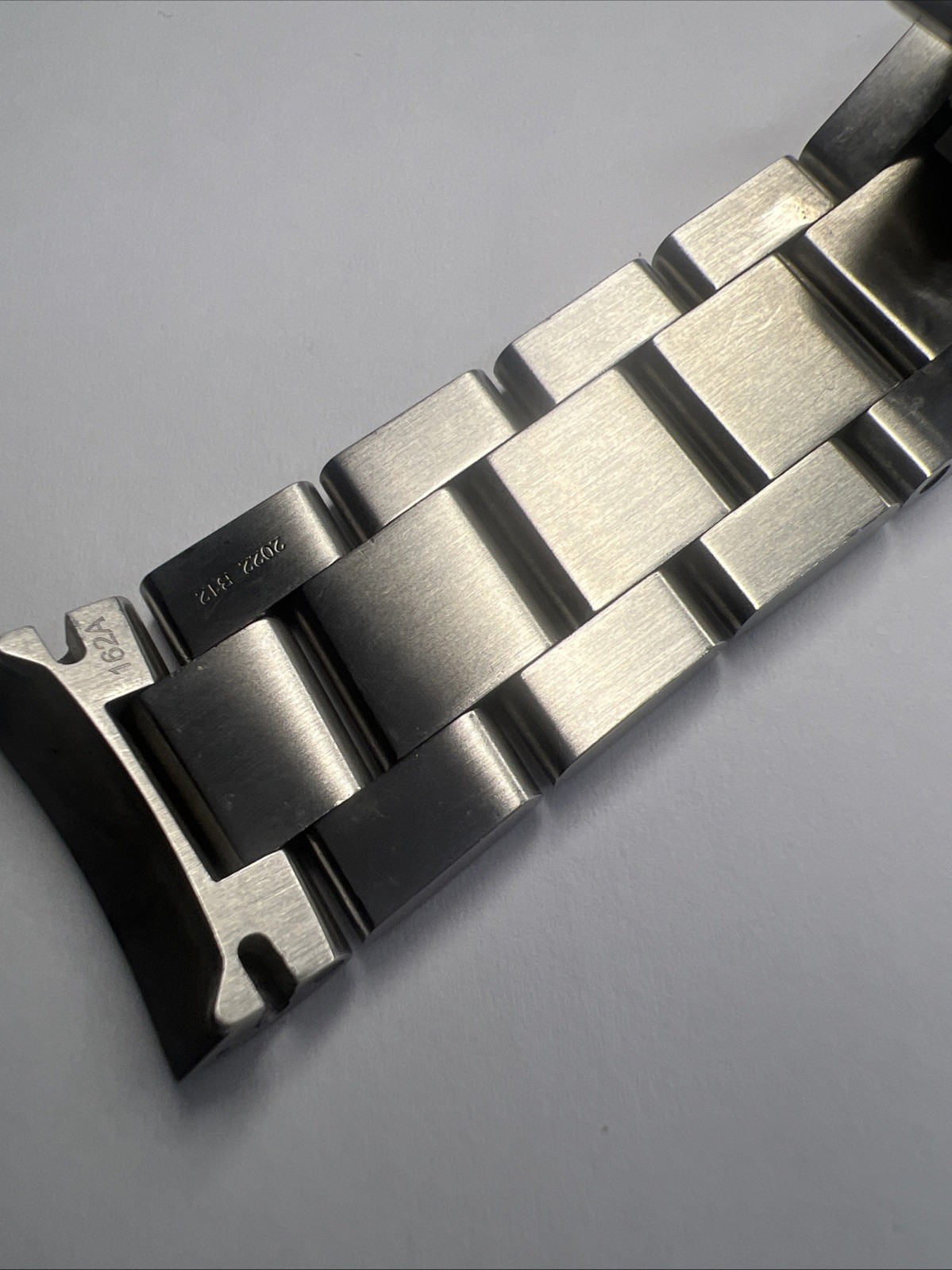 Authentic 22mm Breitling Brushed Satin Steel 162A Bracelet 20mm Deployant Clasp