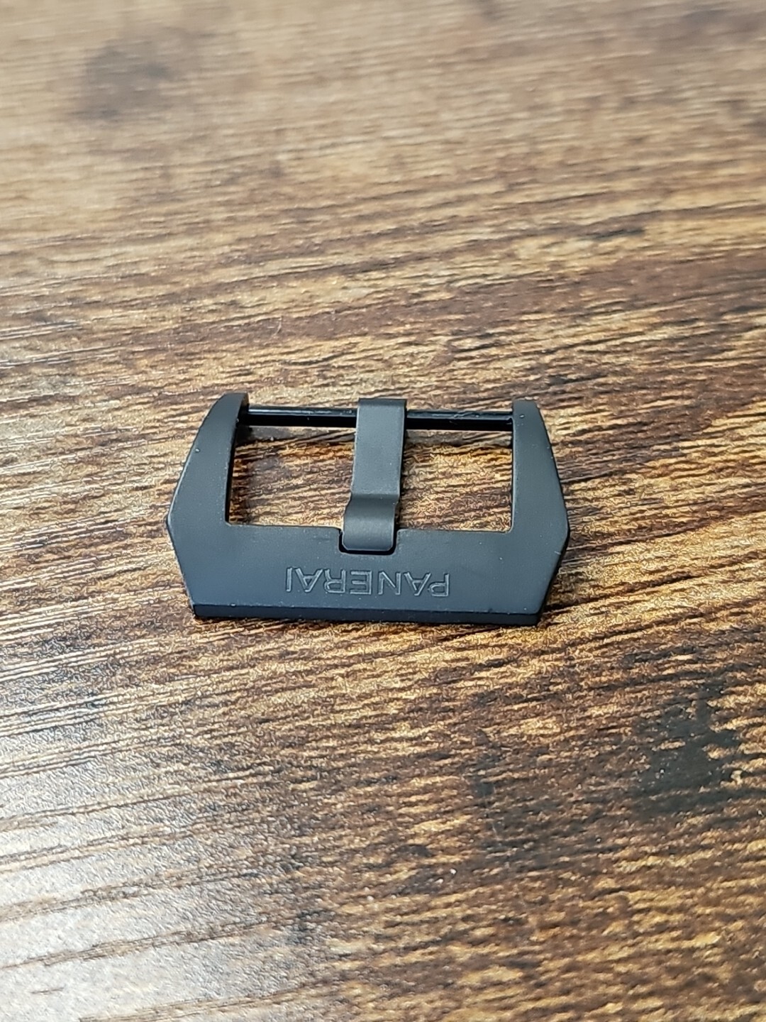 Panerai 22mm OEM PVD Black Titanium Tang Ardillon Buckle 22MM PAV00675 Swiss