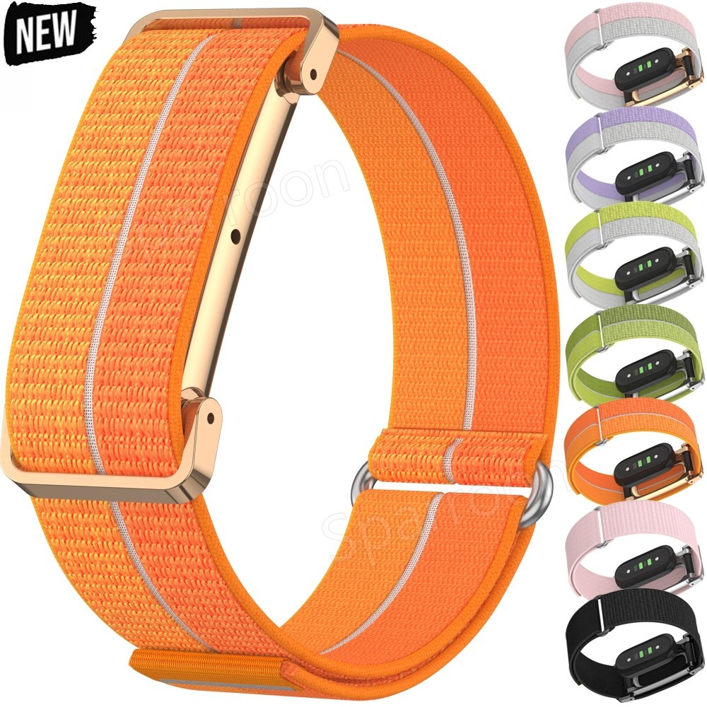 For Google Fitbit Air 2026 Nylon Silicone Adjustable Sports Band Strap Bracelet