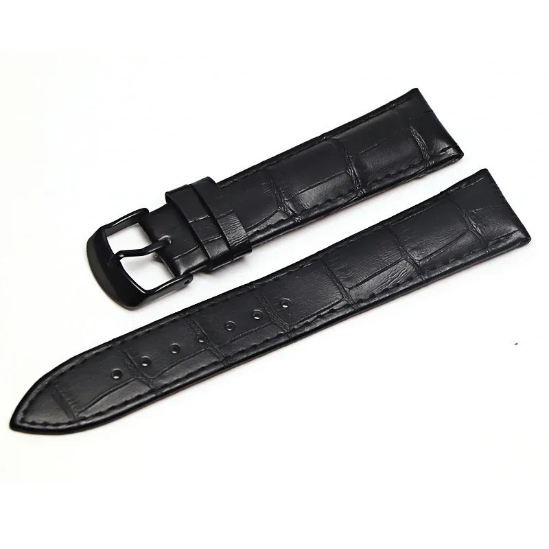 Genuine Leather Mens Watch Strap Band Brown Black 12mm 14mm 16mm 18mm 20mm 22mm