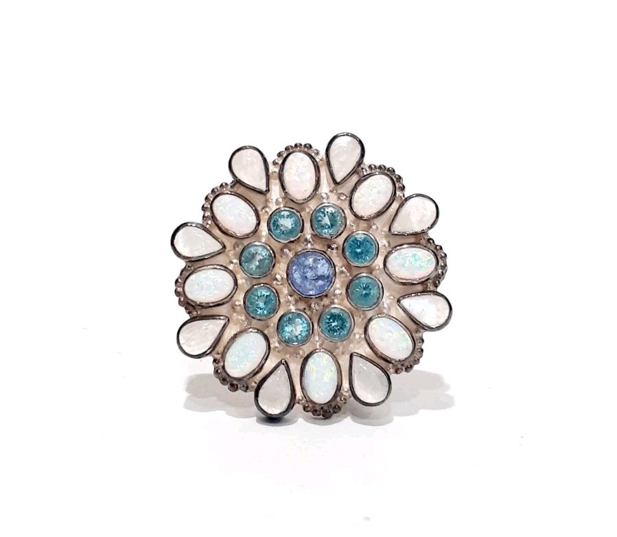 Marianna Richard Sajen 925 Sterling Pendant Brooch Gorgeous SEE DESCRIPTION