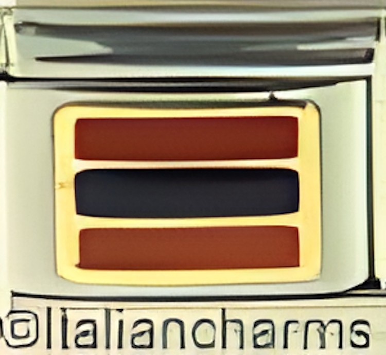 Armenia Flag Enamel Italian Charm 9mm Bracelet Link Armenian Pride Travel Gift