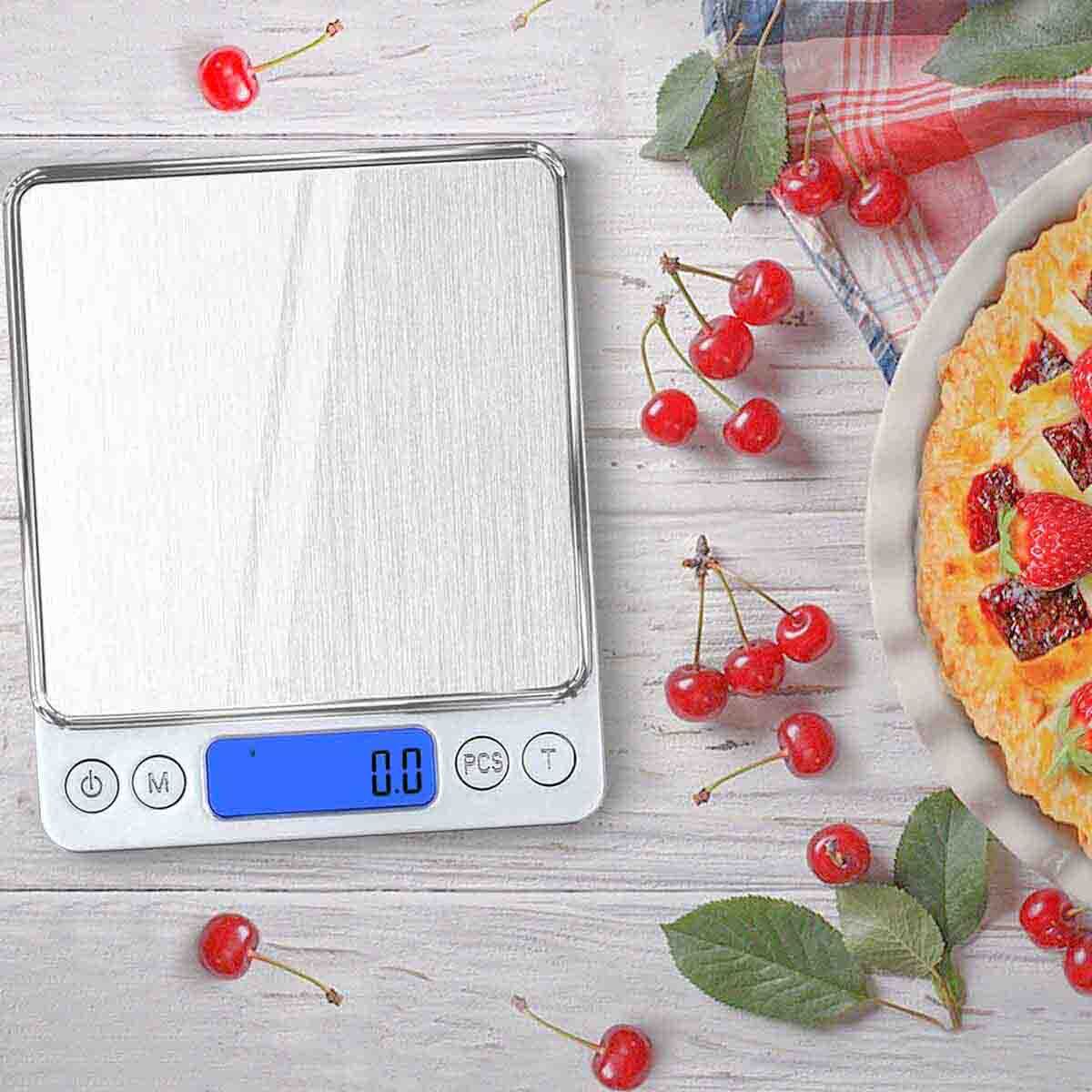 3000g/0.1g Digital Grain Gram Scale Jewelry Gold Silver Coin Pocket Size Herb