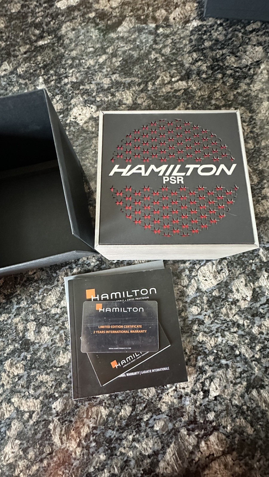 HAMILTON PSR H524240 Digital Gold 50th Anniversary Limited Edition. USA Seller