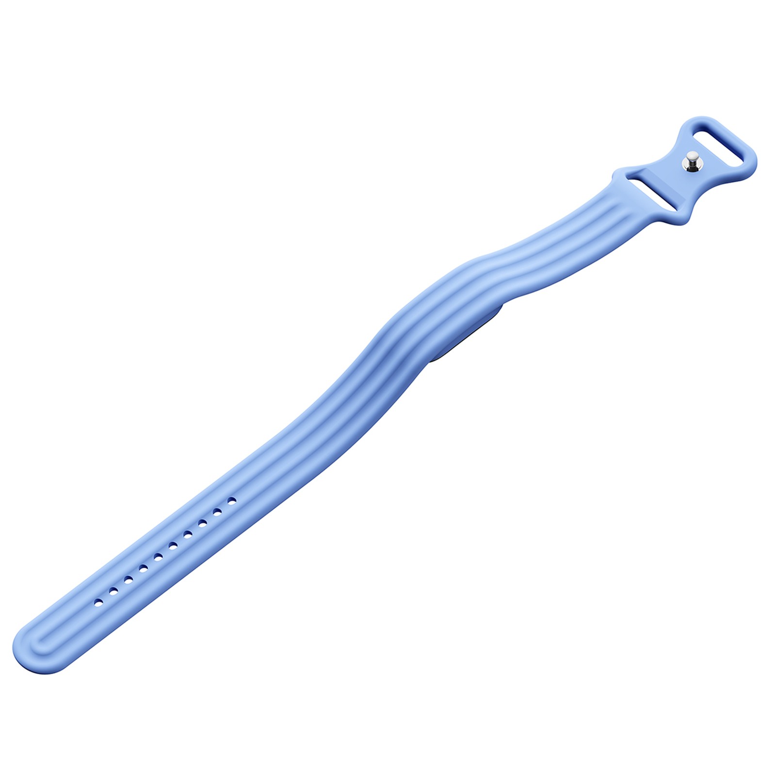 For Google Fitbit Air Sports Breathable Silicone Loop Adjustable Bracelet Strap