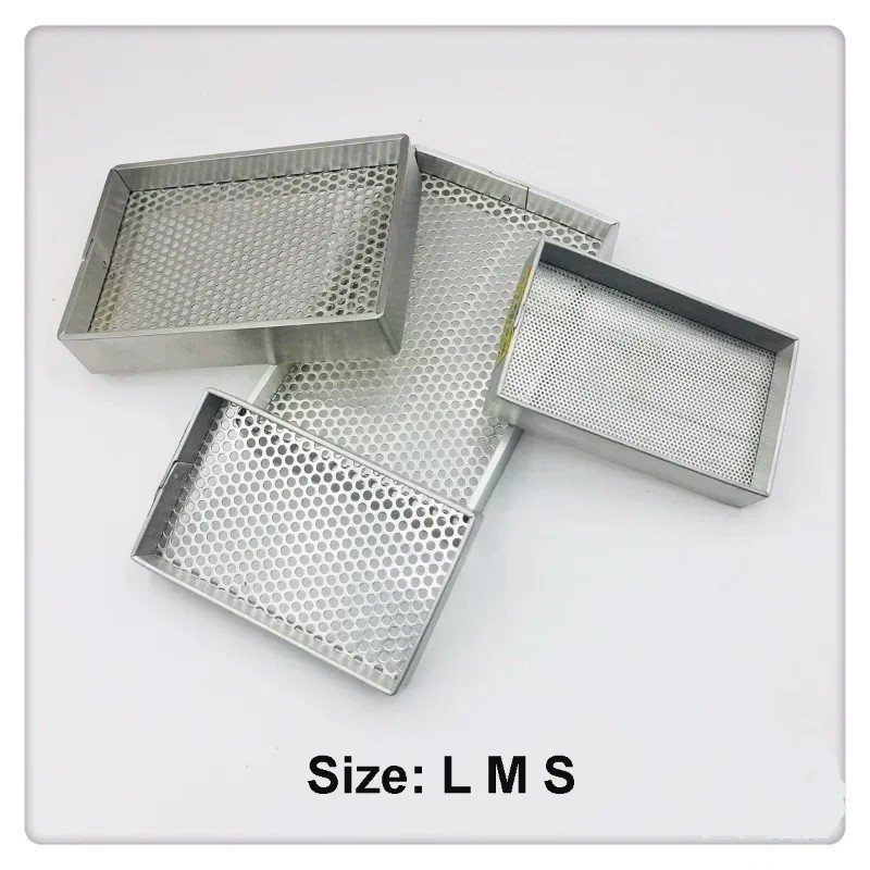 Aluminum Frame Steel Mesh Watch Parts Drying Storage Tray Organizer Tool