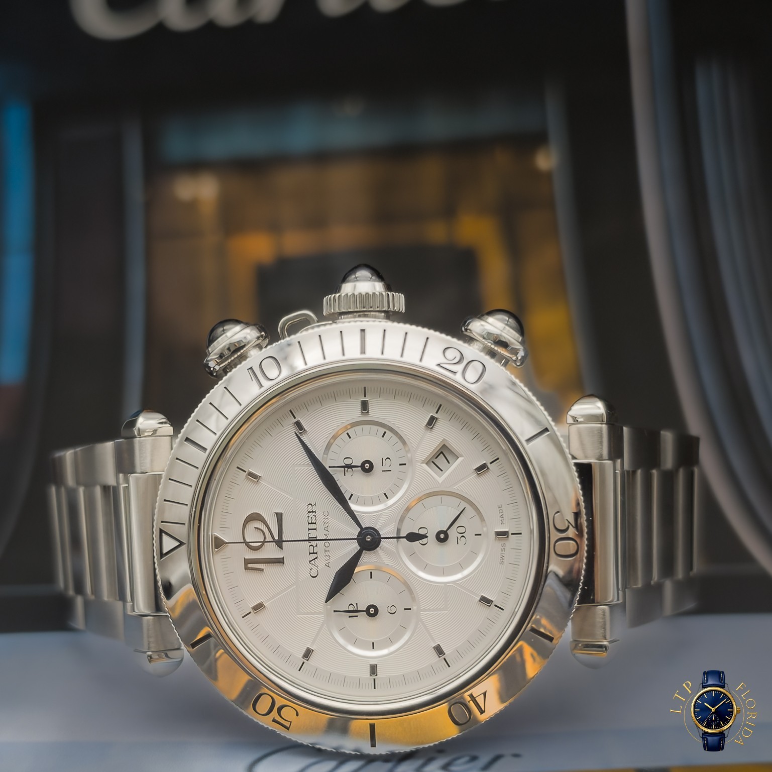 2025 | Cartier | Pasha de Cartier | Silver Dial | 41MM | Warranty | WSPA0018