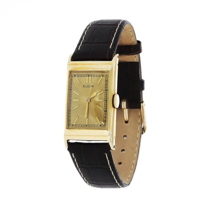 Elgin Wristwatch 7J C.1930 10K Yellow Gold Filled One Year Warranty Must See