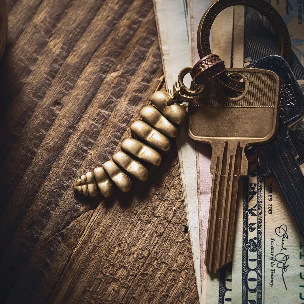 Rattlesnake Tail Pendant for Necklace Fidget Jewelry Gift for Snake lovers