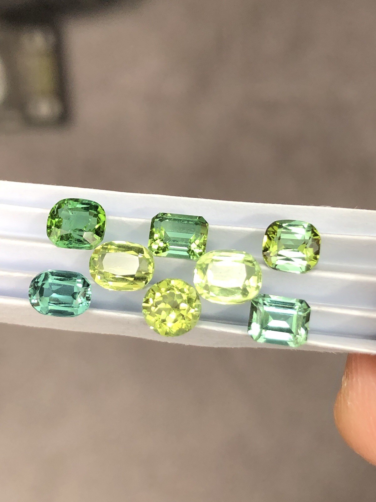 4 Carat Natural Multi Color Tourmaline – Faceted Afghanistan Tourmaline