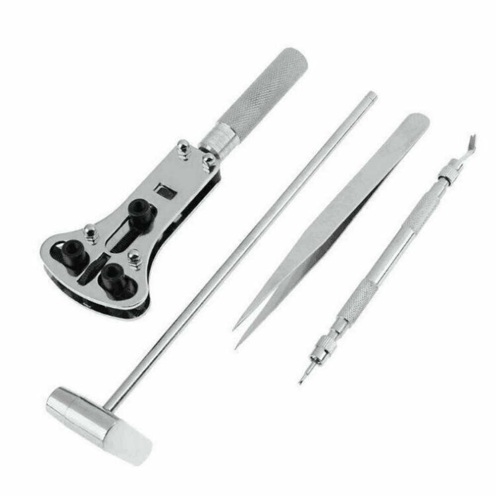 Watch Repair Kit 147 PCS Watch Battery Replacement Tool Kit Watch Remover Tool