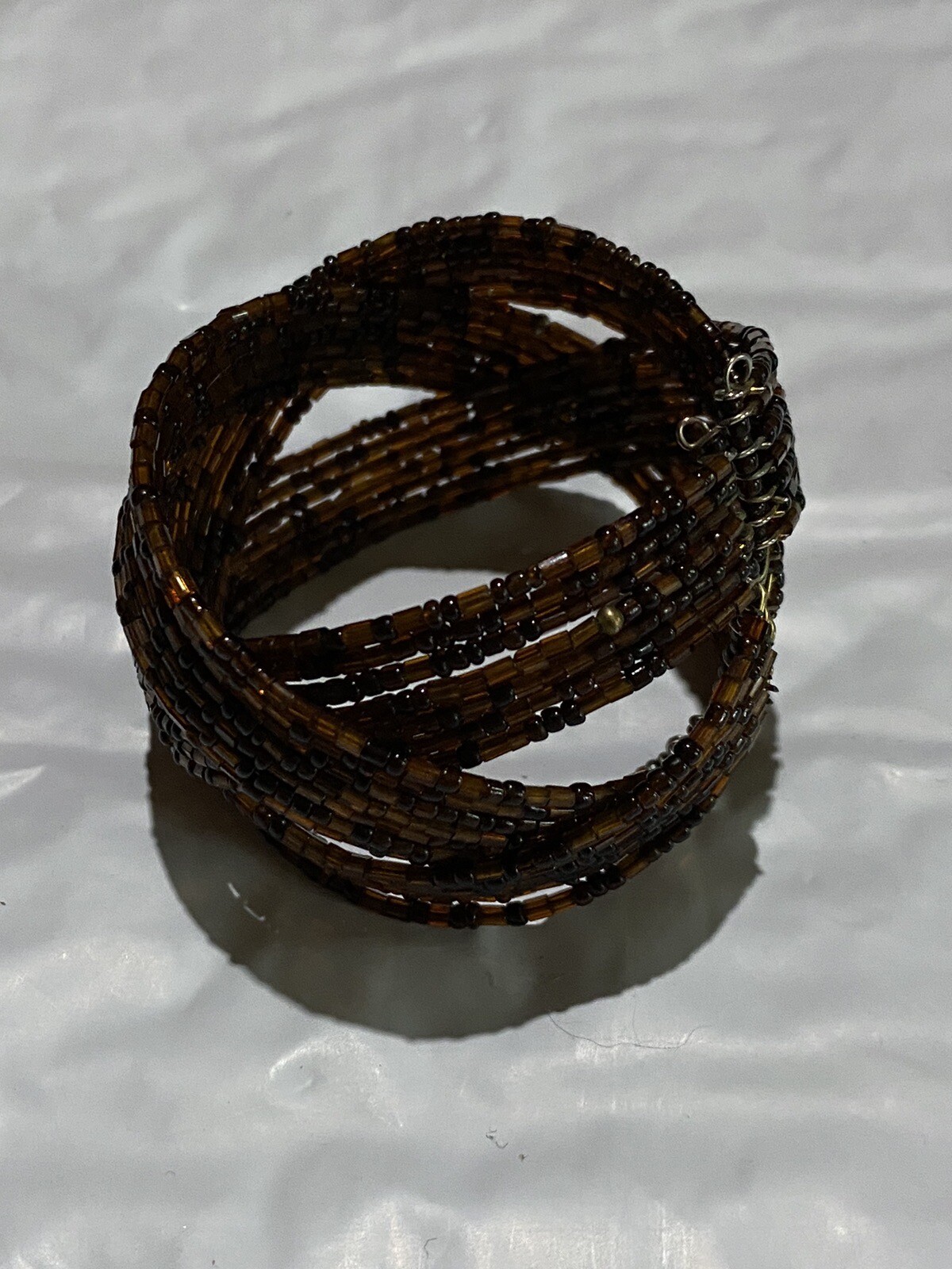 Beaded Cuff Wrap Bracelet