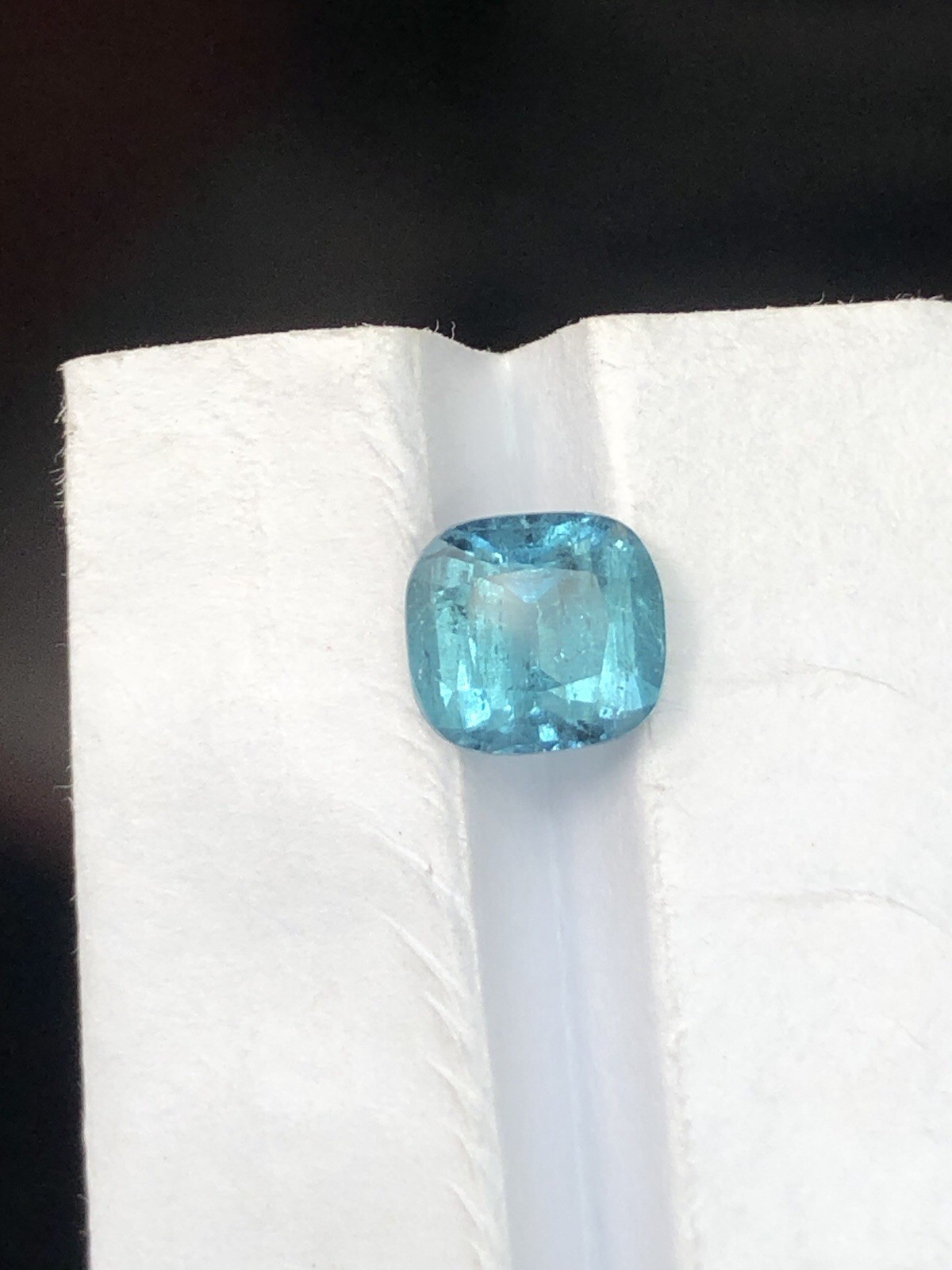 1.1 Ct top Color Lagoon Tourmaline | Blue Afghan Tourmaline