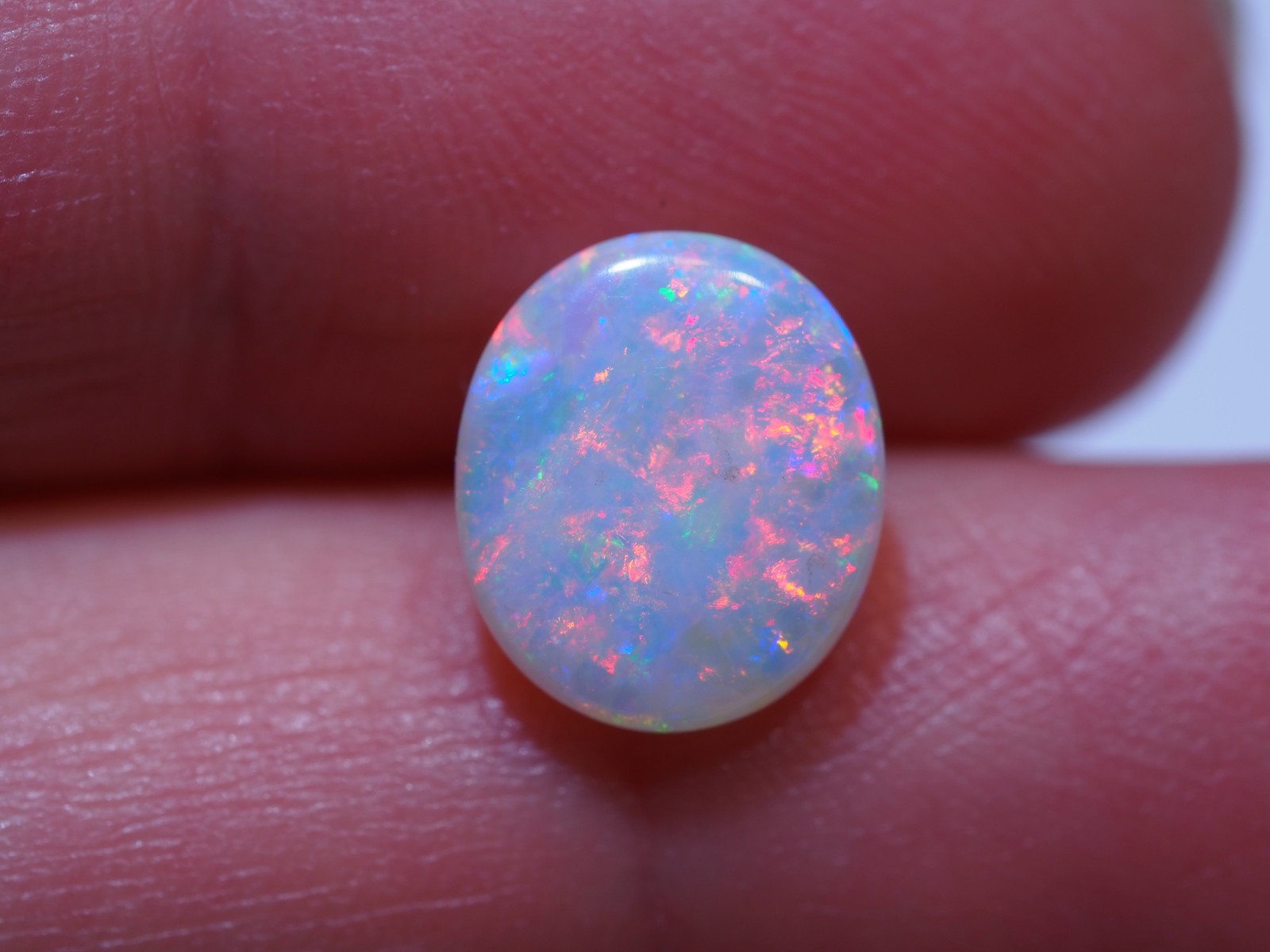 2.3ct White Opal from Lightning Ridge | Natural Australian Opal Gem
