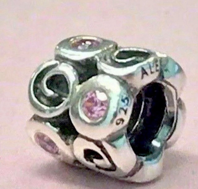 Pandora retired pink swirls authentic Guaranteed 925 Ale