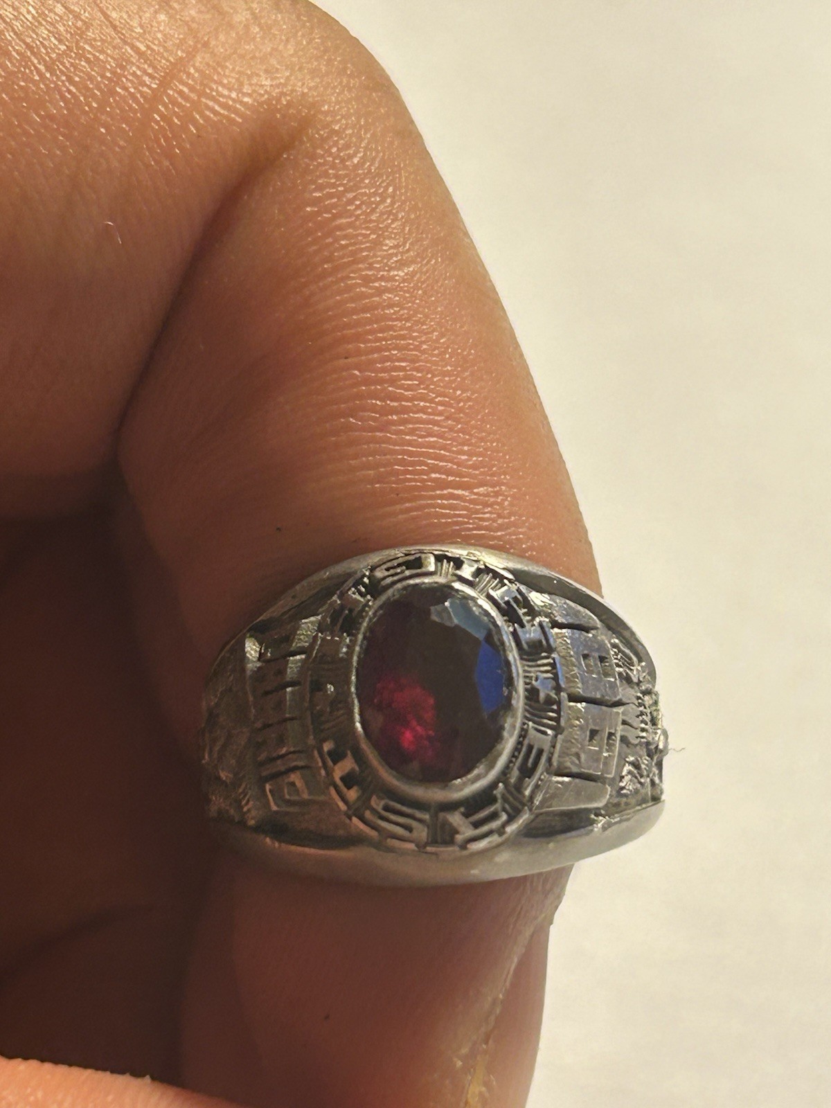 Vintage Eaat High School Class Ring Designer Siladium. Please See Description!