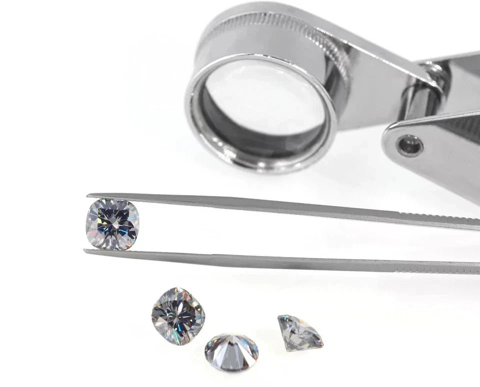 2.00 Ct Cushion Cut CVD Lab Created Diamond D/VVS2 Certified Natural Color