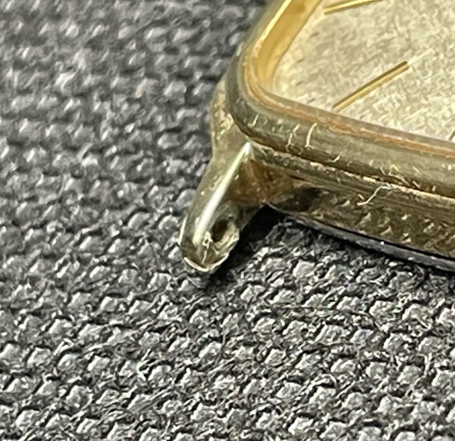 [Very good] Vintage SEIKO Dolce 9531-5000 Gold Quartz Men’s Watch JAPAN