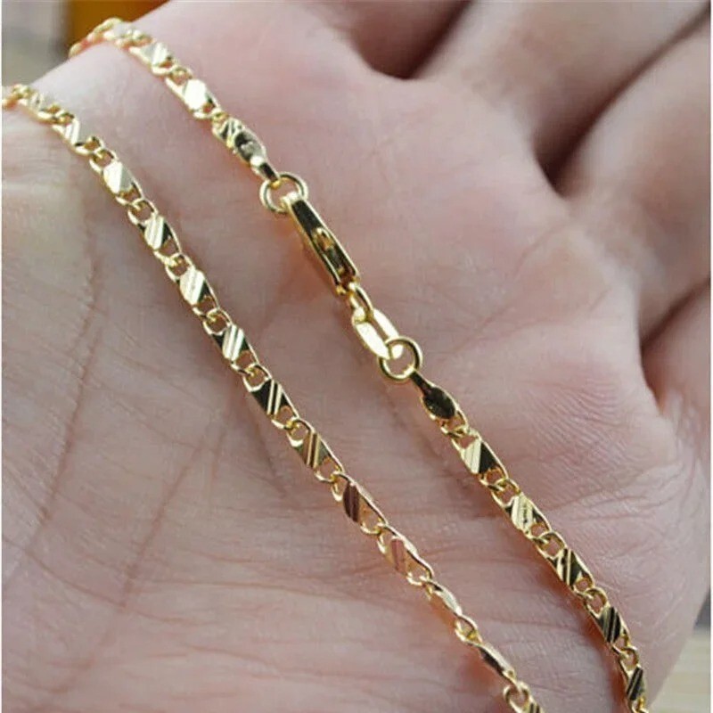 Cadena De Plata 925 18K Para Hombre Tu Puedes Lucir Elegante Y Atractivo