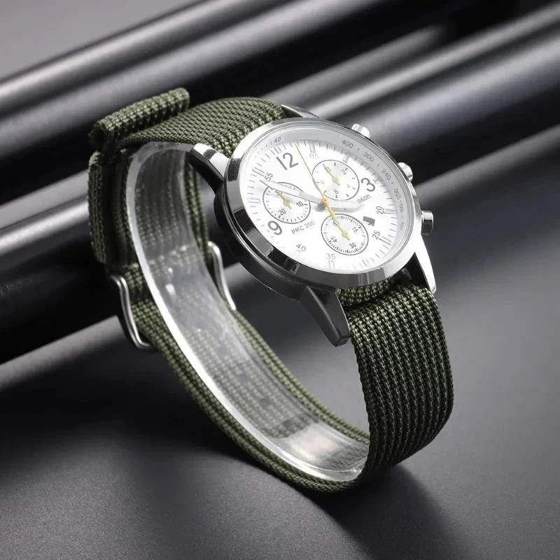 High Quality Nylon Watch Band Canvas Watch Strap Single Pass 18mm 20mm 22mm