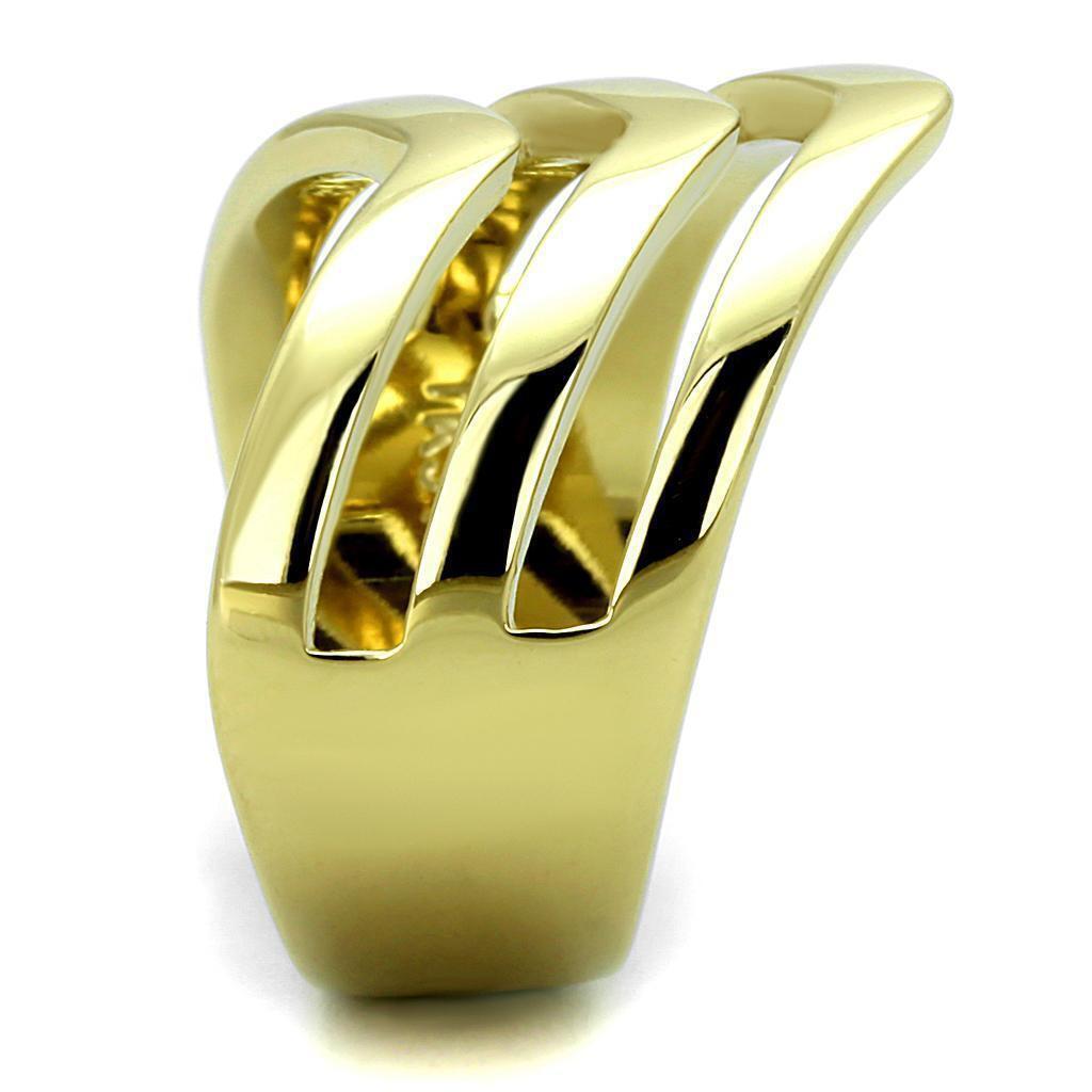Gold Womens Ring Anillo Para Mujer 316L Stainless Steel Ring 316L Stainless Stee