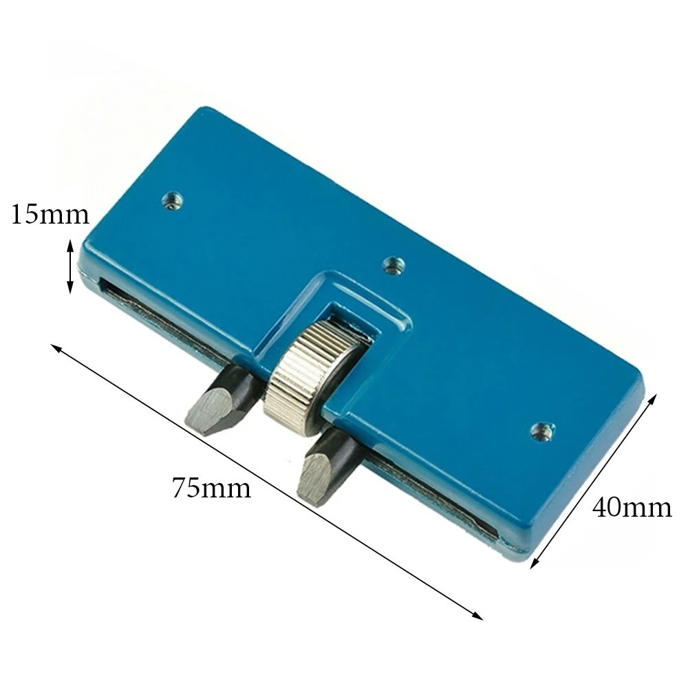 Adjustable Rectangle Watch Back Case Cover Opener Remover Wrench Repair Kit Tool