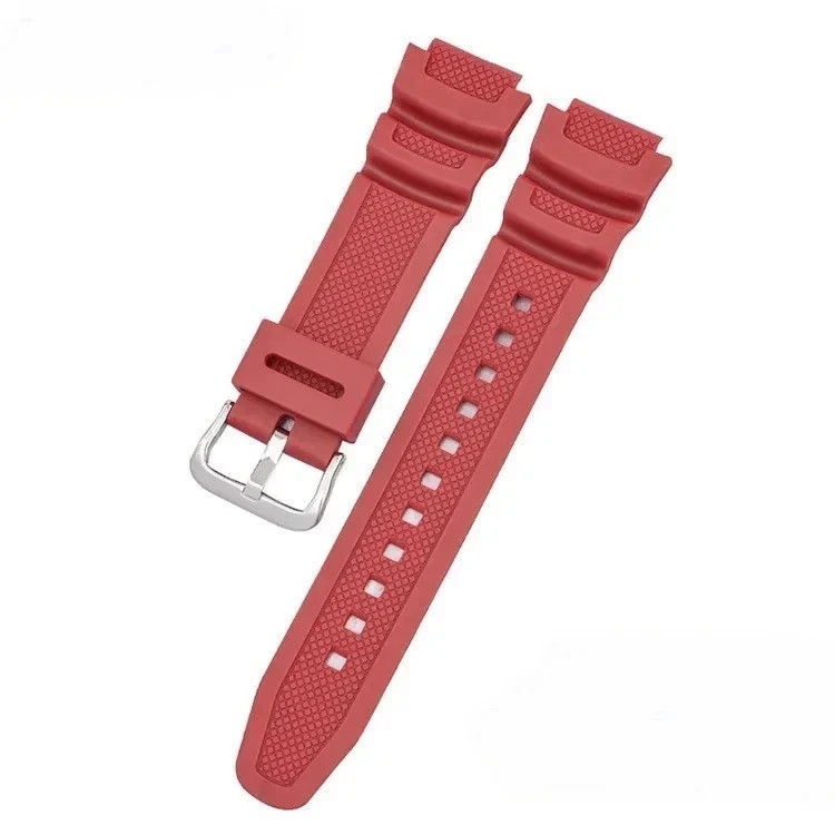 18mm Rubber Watch Band Strap for Casio AE1200 AE1300 AE1000 W219