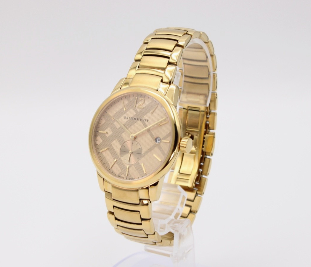 BURBERRY THE CLASSIC BU10006 Men’s Yellow Gold Watch
