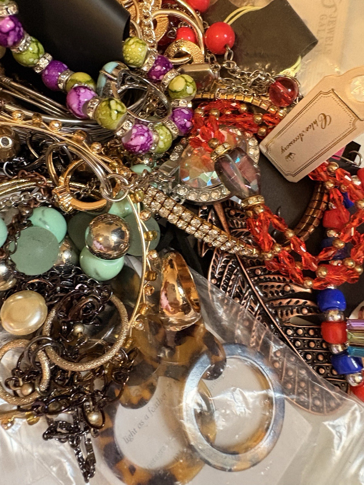 Bulk Mixed Jewelry Lot – Wearable, Craft, Resell, Junk – Vintage to Modern