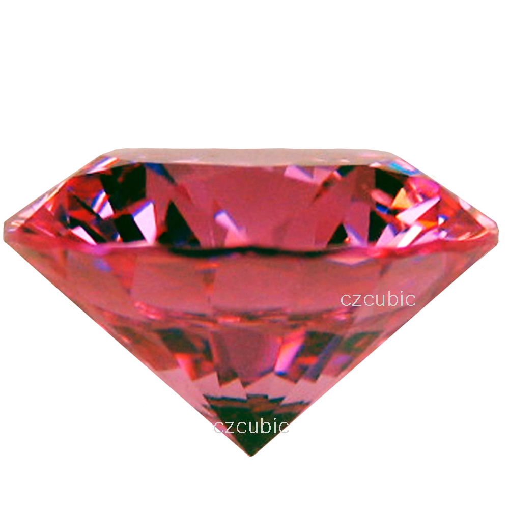 PINK CUBIC ZIRCONIA 3.00 MM to 5.00 MM ROUND WHOLESALE CZ AAAAA QUALITY U.S