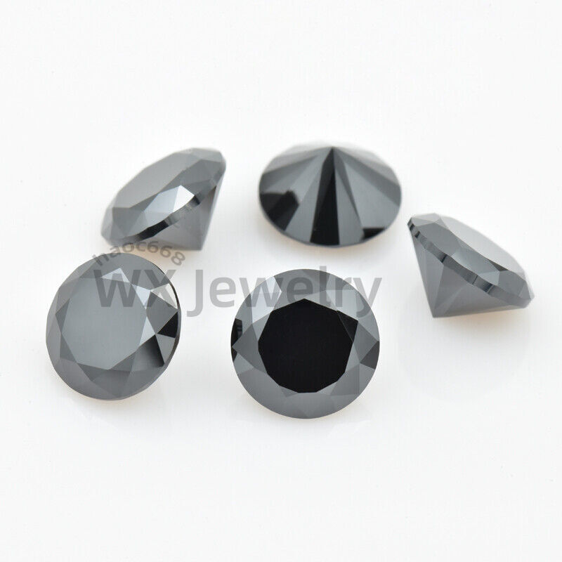 1000pcs 0.8~3.5mm Round Loose CZ Stone High Quality Cubic Zirconia Various Color
