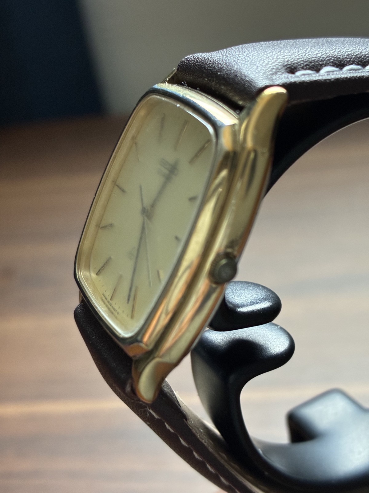 Vintage 1980 SEIKO 6030-5190 Gold Square Quartz Mens Dress Watch – Serviced