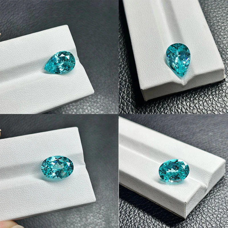 Lab Grown Paraiba Gemstone 0.5-5ct for Jewelry Making with AGL Certificate