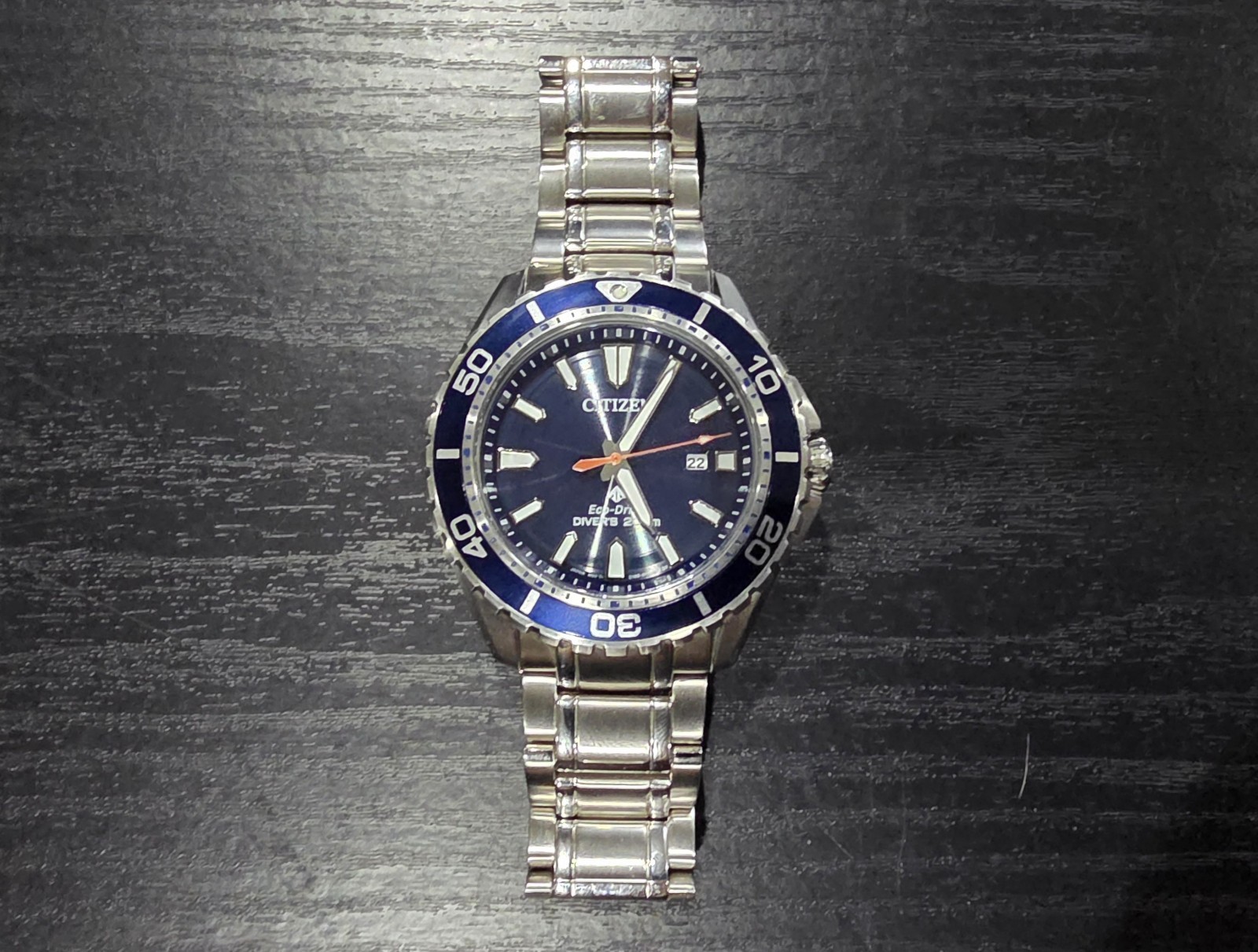 Citizen Promaster Diver BN0191-55L Eco-Drive + Upgraded Citizen Ratchet Clasp Ki