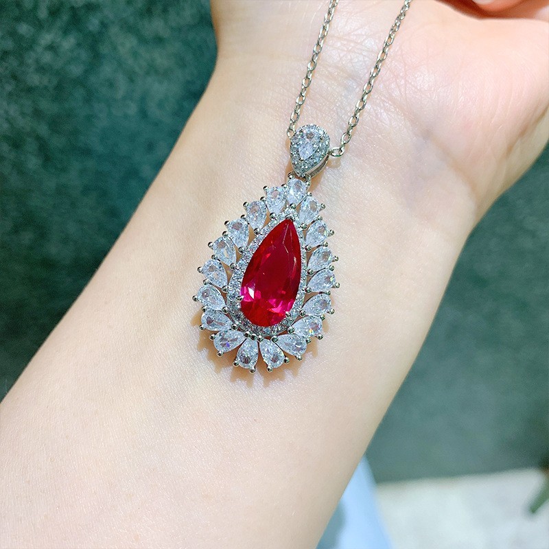 Necklaces and Rings: Red, Vintage, Fashionable, High-End, and Affordable Luxury