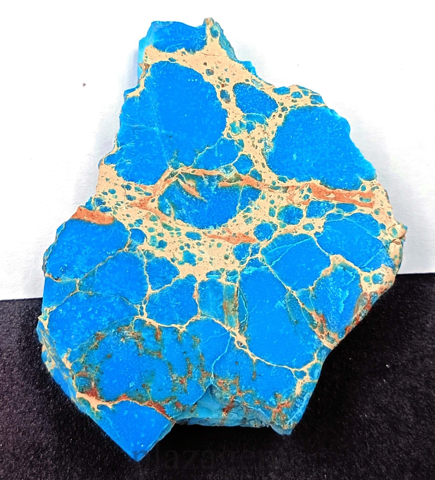 145.35 Ct Sky Blue Turquoise Natural Rough Slab Certified Loose Gemstone “5NSR