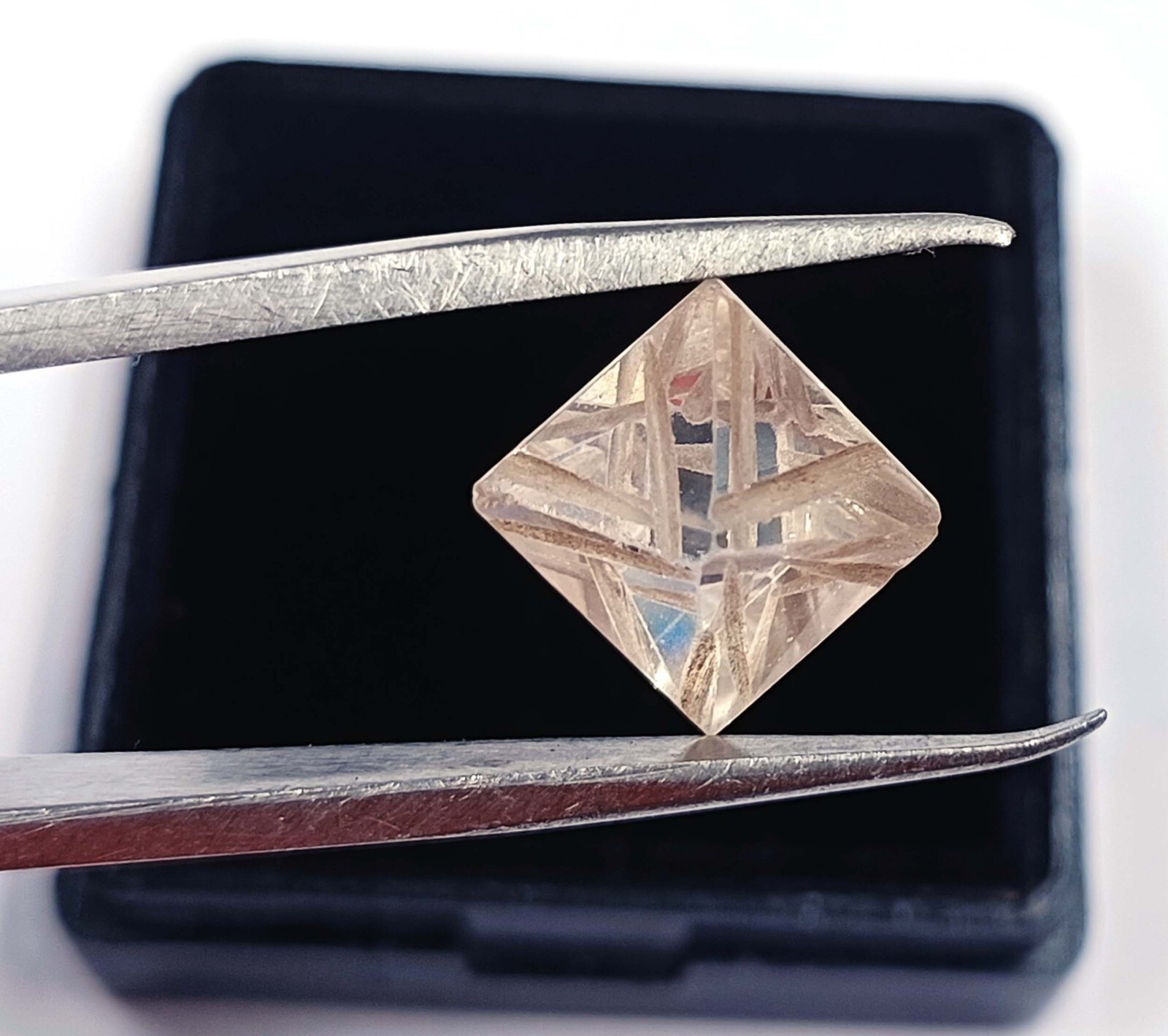 4.10 CT F COLOR VVS1 CLARITY DIAMOND COLORLESS EGL CERTIFIED RAW LOOSE CVD MNG