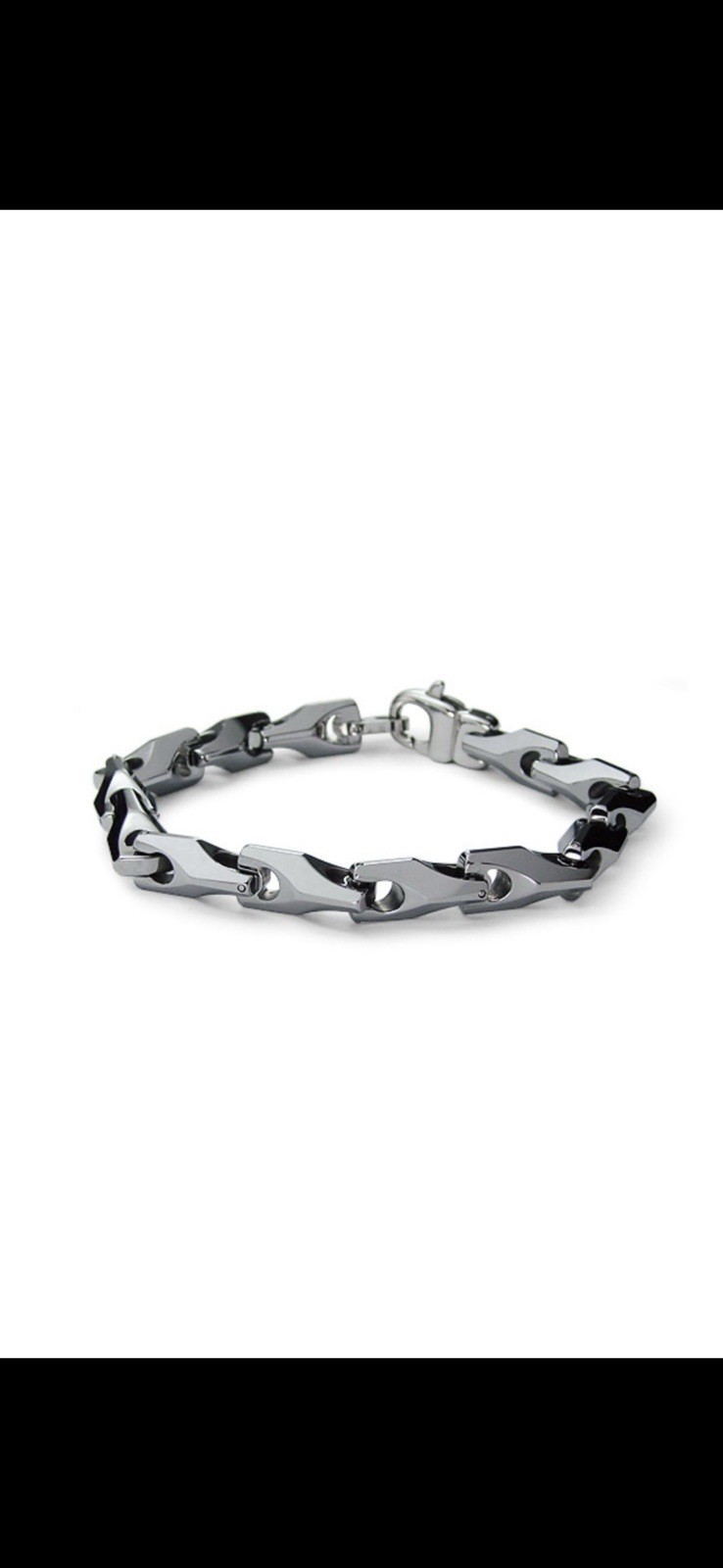 TUNGSTEN CARBIDE BRACELET – FREE SHIPPING / USA Seller / CUSTOM MADE 8.50”