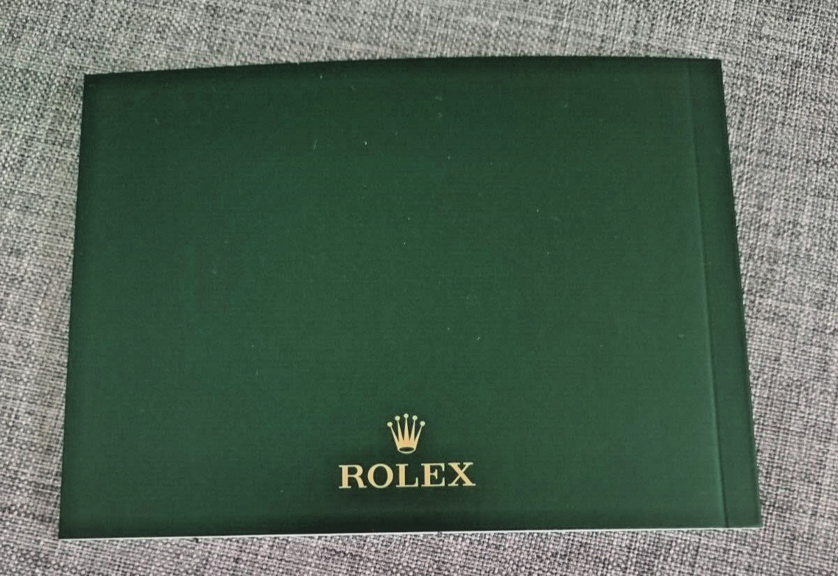 ROLEX SUBMARINER BOOKLETS FOR THE 41MM MODELS. SOLD FROM 2020 TO NOW.