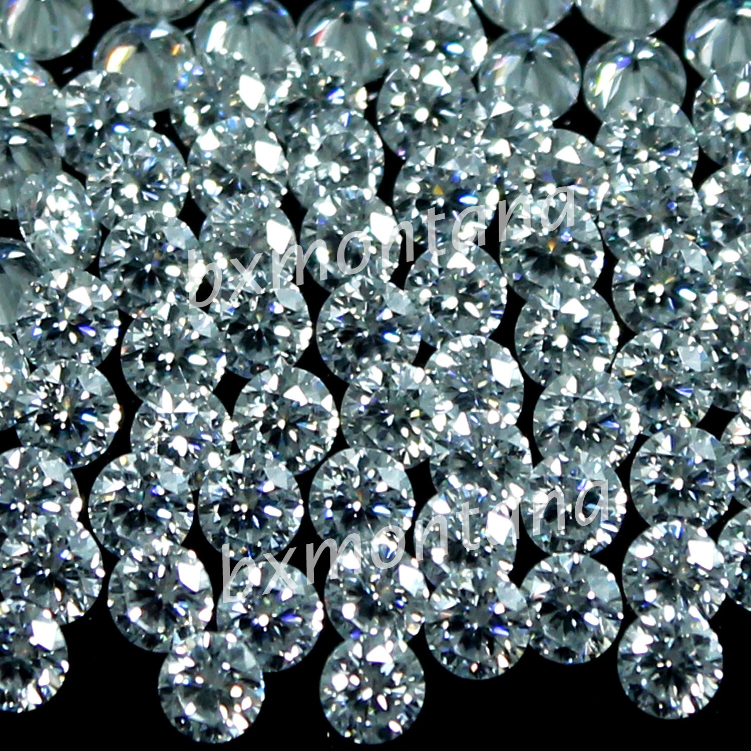 1000 Pcs Lot Natural 4.00 Ct Certified DE Color VVS1 White 0.80 MM Round Diamond