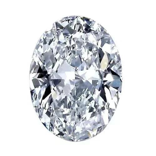 10.40 Ct Loose Moissanite Oval Cut 12 x 16 MM D Colorless IF Clarity Certified