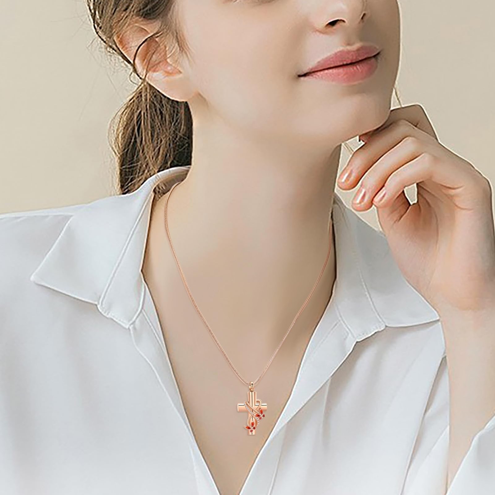 Urn Necklaces for Ashes Butterfly Urn Cremation Jewelry for Ashes for Human/Pet