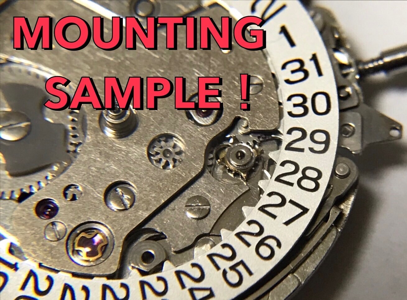 SEIKO 56 MOVEMENTS quickset star 10 piece set generic metal parts.