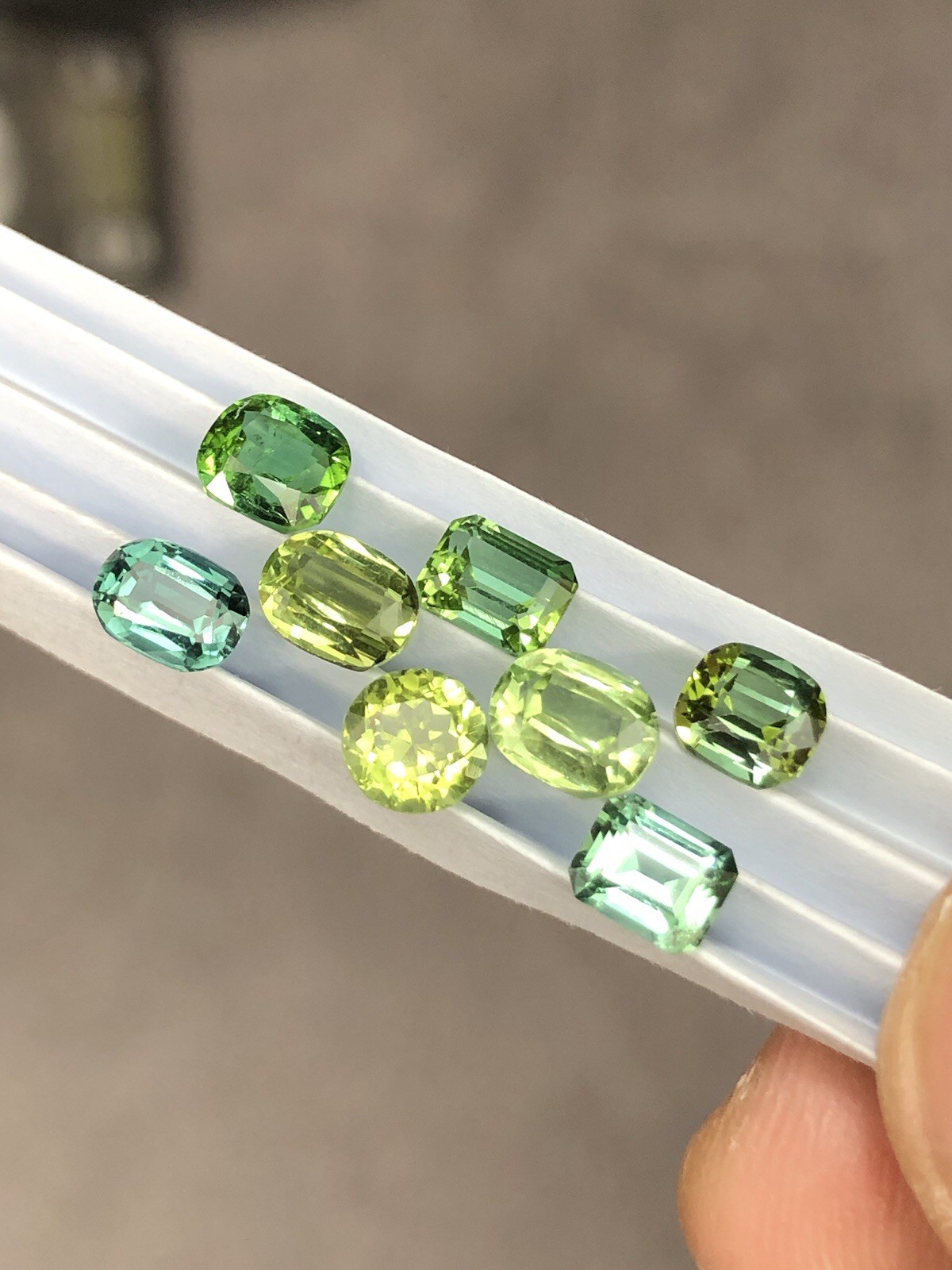4 Carat Natural Multi Color Tourmaline – Faceted Afghanistan Tourmaline