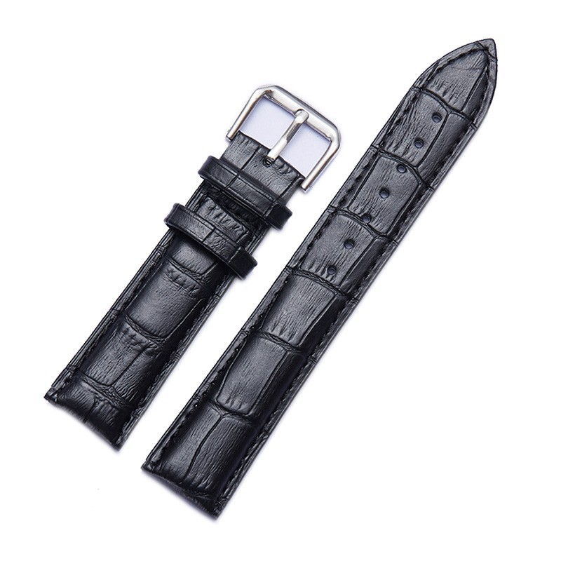 Genuine Leather Mens Watch Strap Band Brown Black 12mm 14mm 16mm 18mm 20mm 22mm