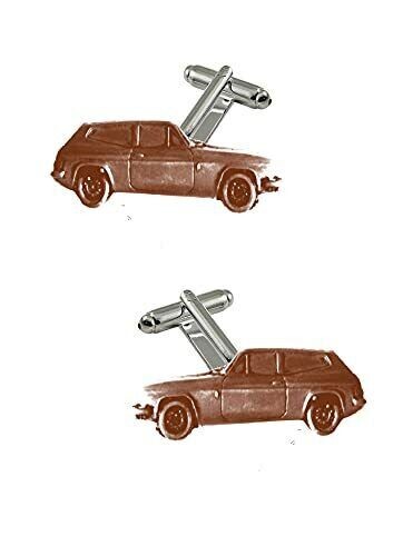 Scimitar GTE SE5 ref198 Classic Car Copper Effect Cufflink wedding gift